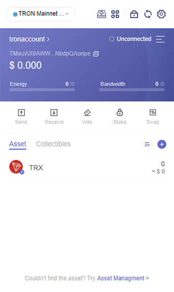 TronLink wallet