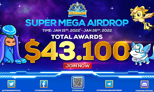 Аирдроп Etermon Super Mega