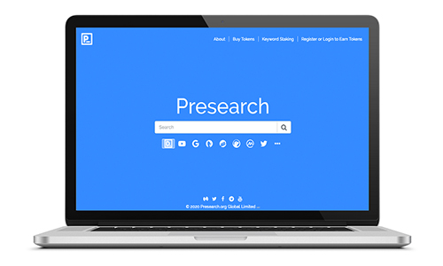 Presearch - криптовалютный поисковик