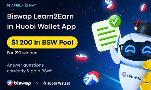BSW Huobi Learn2Earn