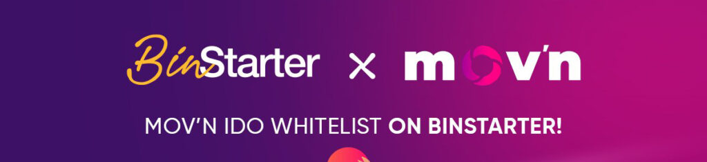IDO Movn (MOV) на BinStarter [10 июля 2022]