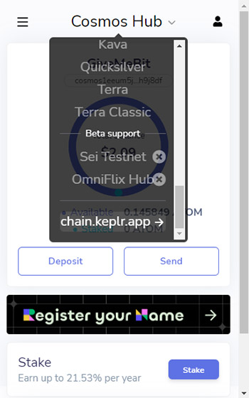 Chain.Keplr.app