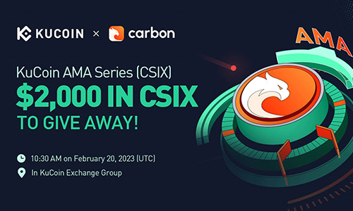 Аирдроп $10 в токенах CSIX от Kucoin и Carbon