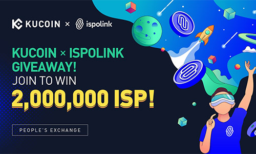 Аирдроп 40000 ISP ($55) от Kucoin и Ispolink