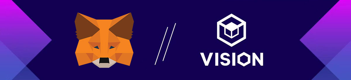 Vision Chain Logo Подключение Metamask к сети Vision Chain. Как добавить Vision?