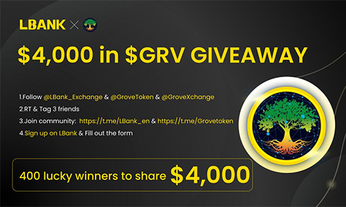 LBank и GroveCoin
