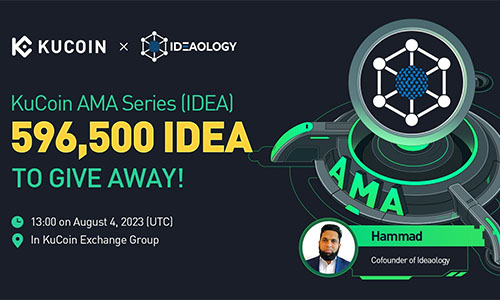 Аирдроп $6-$15 в токенах IDEA от Kucoin и Idealogy