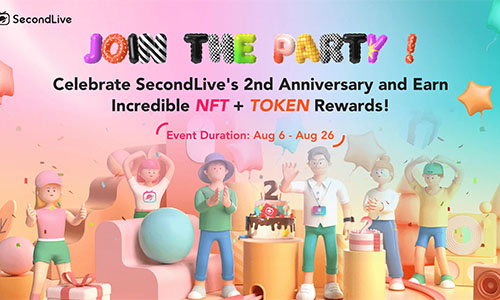 NFT SecondLive 2nd Anniversary