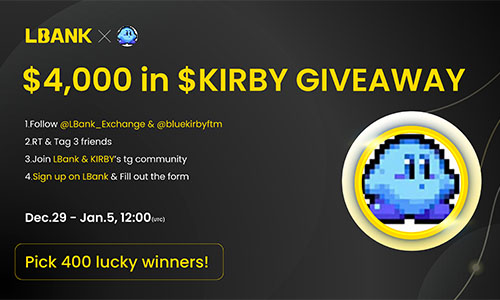 Аирдроп $10 в токенах KIRBY от LBank и Blue Kirby