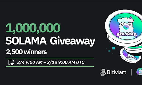 BitMart и Solana Mascot