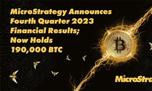 MicroStrategy теперь владеет 190 000 BTC после январской покупки 850 BTC