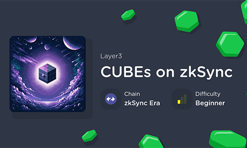 Cubes on zkSync NFT