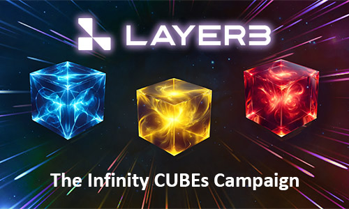 The Infinity CUBEs Campaign от Layer3 (розыгрыш $500000)