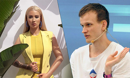 Игги Азалия оскорбила Виталика Бутерина на Token 2049