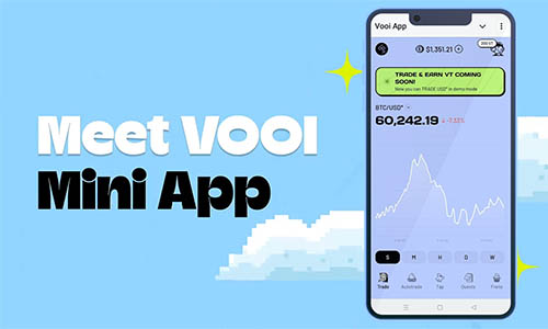 Voot App - тапалка и симулятор трейдинга от Vooi