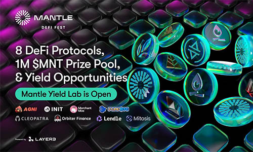 Кампания Mantle Yield Labs на Layer3 (розыгрыш: 1 000 000 MNT)