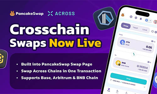 PancakeSwap запускает кроссчейн-обмены в один клик
