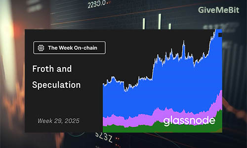 Отчет Glassnode: неделя 29, 2025 — «Пена и спекуляции»