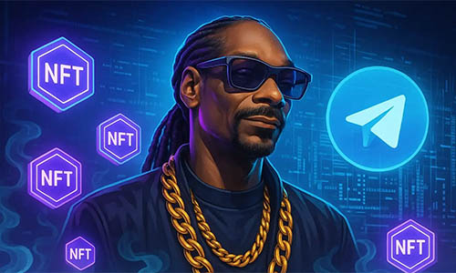 Snoop Dogg выпускает NFT-ролик на тему травки в Telegram
