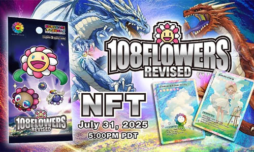 Такаси Мураками выпустит NFT-коллекцию "108 Flowers Revised" 31 июля