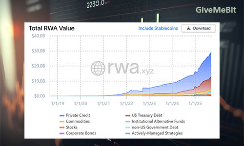 Стоимость RWA достигла рекордного уровня, превысив $29 млрд