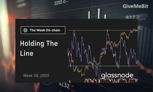 Отчет Glassnode: неделя 39, 2025 — «Держим линию»
