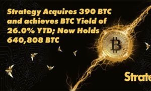 Strategy покупает 390 BTC за $43 млн.