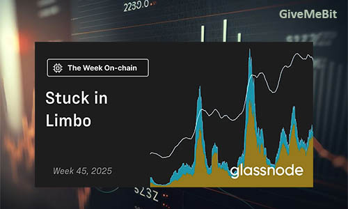 Отчет Glassnode: неделя 45, 2025 — «В подвешенном состоянии»