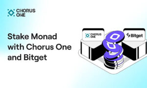 Bitget и Chorus One запускают стейкинг Monad