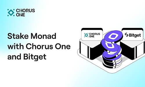 Bitget и Chorus One запускают стейкинг Monad