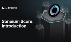 Кампания Soneium Score на Layer3