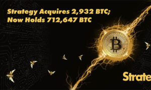 Strategy продолжает накапливать биткоин, приобретая еще 2932 BTC