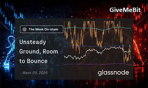 Отчет Glassnode: неделя 09, 2026 — «Неустойчивая почва»