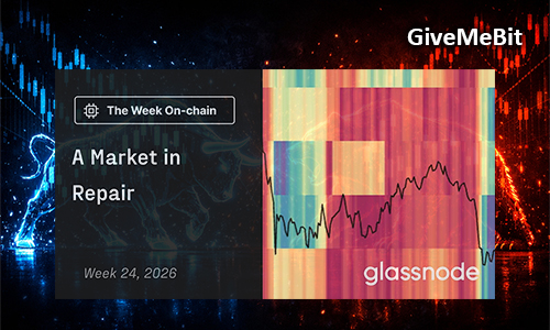 Отчет Glassnode: неделя 24, 2026 — «Рынок в процессе восстановления»