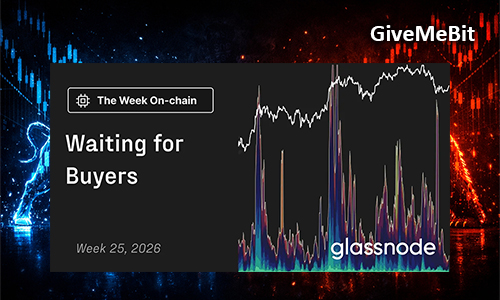 Отчет Glassnode: неделя 25, 2026 — «В ожидании покупателей»