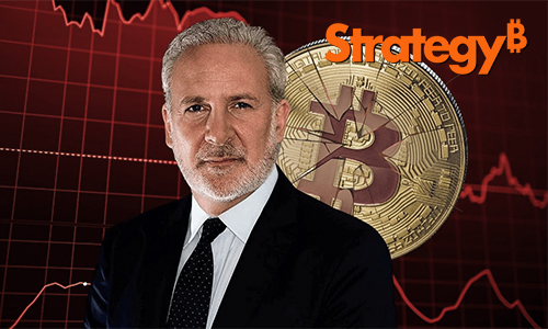 Питер Шифф назвал Strategy пирамидой после продажи 3588 BTC
