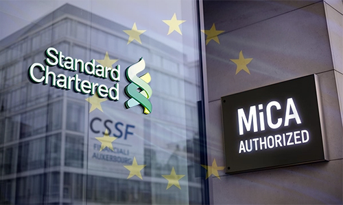 Standard Chartered получает лицензию MiCA