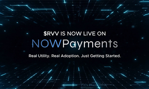 $RVV IS NOW LIVE ON NOWPayments. Real Utility, Real Adoption. Just Getting Started.