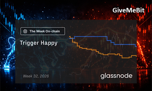 Отчет Glassnode: неделя 32, 2026 — «Импульсивный»