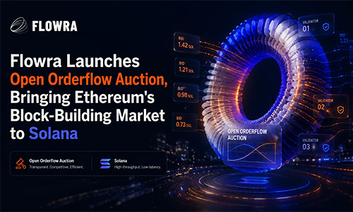Flowra запускает аукцион Open Orderflow для валидаторов Solana
