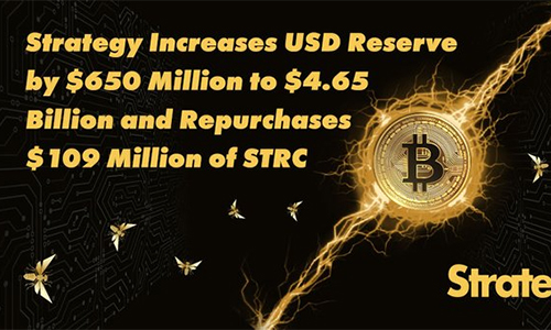 Strategy продает 1690 BTC, выкупает STRC и увеличивает баланс