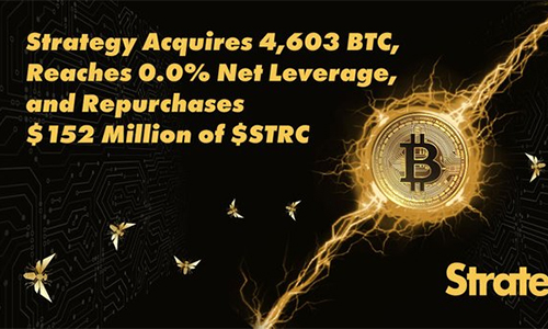 Strategy приобрела 4603 BTC после двухмесячной паузы