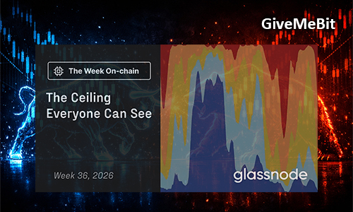 Отчет Glassnode: неделя 36, 2026 — «Потолок видят все»