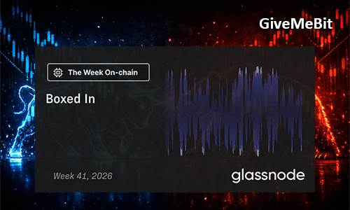 Отчет Glassnode: неделя 41, 2026 — «Зажат»