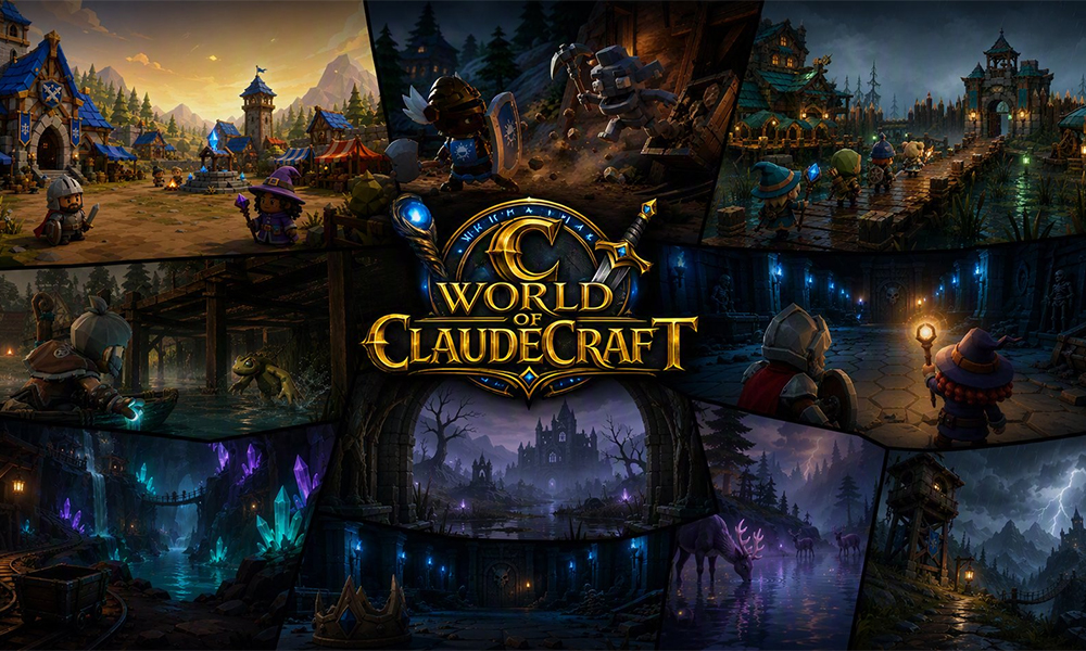 World of ClaudeCraft releases major update 0.45.0
