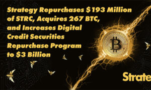 Strategy приобрела еще 267 BTC и выкупила STRC на $193 млн.